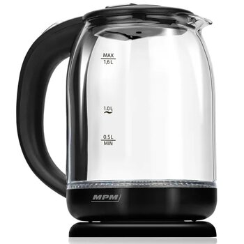 Kettle MPM MCZ-129M 1500W 1.6L glass