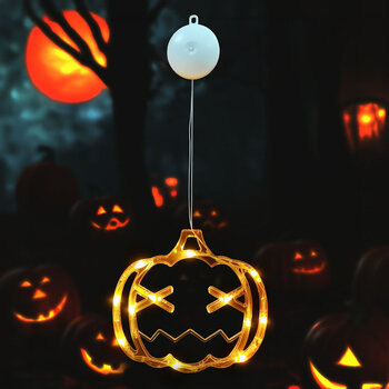 Decorative pumpkin BAT modee 21x20cm WARM 13LED ML-H102