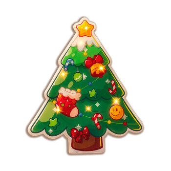Decoración árbol BAT modee 16x19cm WARM 7LED ML-C4004