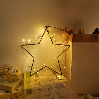 Star decoration BAT modee 30cm WARM 60LED ML-C4030