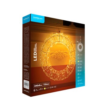Decoration circle modee 40x8cm WARM 720LED ML-C5002 Decoration circle modee 40x8cm WARM 720LED ML-C5002