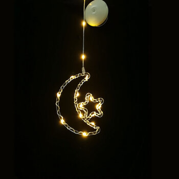 Moon decoration BAT modee 18x14cm WARM 15LED ML-C4011 Moon decoration BAT modee 18x14cm WARM 15LED ML-C4011