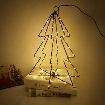Christmas tree decoration BAT modee 30x23cm WARM 95LED ML-C4034