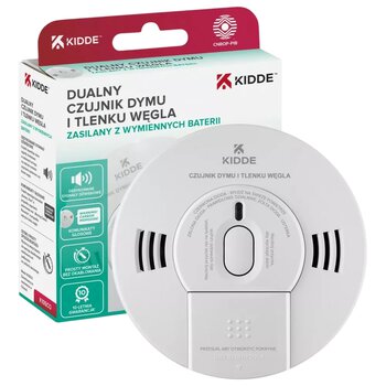 Dual carbon monoxide and smoke detector Kidde K10SCO