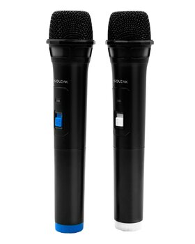 Two SQUEAK VocalDuo 2.4GHz USB Wireless Microphones SQ1007