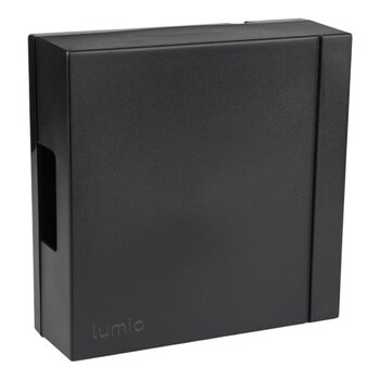 Lumio DB101B wired doorbell black