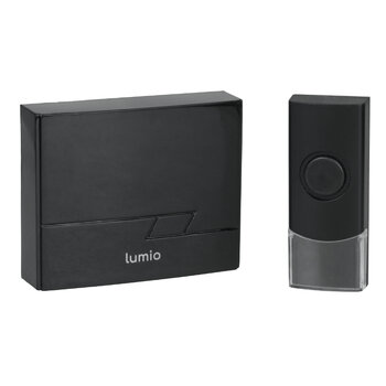 Lumio W880B Black Wireless Doorbell