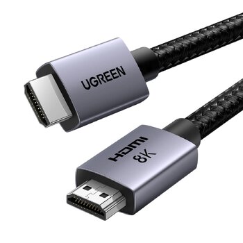 HDMI - HDMI 2.1, 8K 60Hz, 3D, HDR, 48Gbps Cable Ugreen HD171 25911 3m HDMI - HDMI 2.1, 8K 60Hz, 3D, HDR, 48Gbps Cable Ugreen HD171 25911 3m