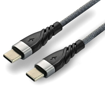 Cable USB-C PD 100cm cable everActive CBB-1PDG Power Delivery 2.0 with support for fast charging 3A/20V 60W