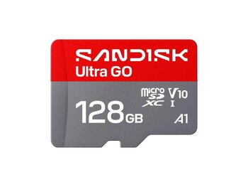 SanDisk Ultra GO microSD / microSDHC 128GB ULTRA 190MB/s Memory Card SanDisk Ultra GO microSD / microSDHC 128GB ULTRA 190MB/s Memory Card
