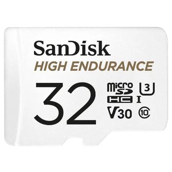 SanDisk microSD / microSDHC ENDURANCE 32GB 100/40 MB/s memory card SanDisk microSD / microSDHC ENDURANCE 32GB 100/40 MB/s memory card