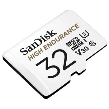 SanDisk microSD / microSDHC ENDURANCE 32GB 100/40 MB/s memory card SanDisk microSD / microSDHC ENDURANCE 32GB 100/40 MB/s memory card