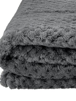 NOAH rice grain blanket gray 150x200 cm
