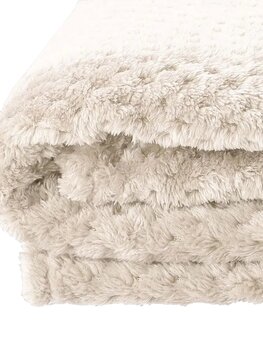 NOAH rice grain blanket beige 150x200