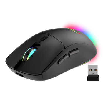Rechargeable Wireless Optical Mouse 2.4GHz + Bluetooth 5.0 Media-Tech MT1124