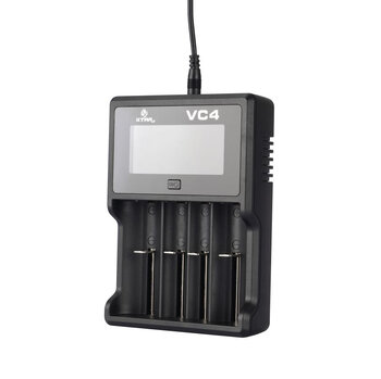 Charger for cylindrical Li-ion and NiMH batteries Xtar VC4