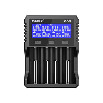 Battery charger for Li-ion 1.5V / 3.6 / 3.7V / Li-FePO4 / Ni-MH XTAR VX4