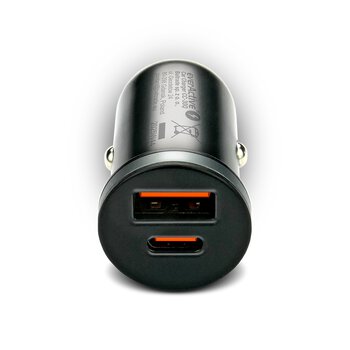 everActive CC-30Q Car Charger with USB QC3.0 and USB-C PD 35W everActive CC-30Q Car Charger with USB QC3.0 and USB-C PD 35W