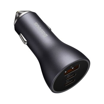 Car charger with 1xUSB 2xUSB-C socket Baseus 65W CGJP010013