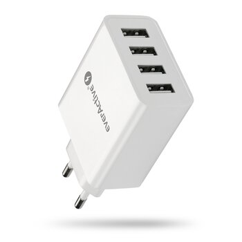 EverActive SC-400 4xUSB 5A Network Charger EverActive SC-400 4xUSB 5A Network Charger