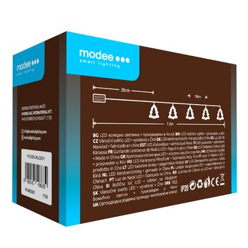 Christmas tree lights BAT modee 0.9m WARM 10LED ML-C3011 Christmas tree lights BAT modee 0.9m WARM 10LED ML-C3011