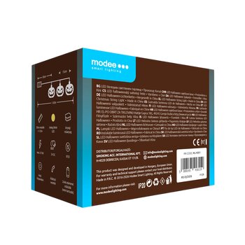 Lampki dynie modee 1,65m WARM 10LED ML-H001 Lampki dynie modee 1,65m WARM 10LED ML-H001