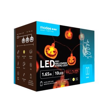 Lampki dynie modee 1,65m WARM 10LED ML-H001 Lampki dynie modee 1,65m WARM 10LED ML-H001