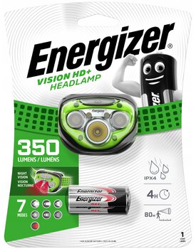 Energizer Vision Headlight HD+ 350 Lumens