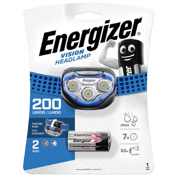 Energizer Vision Headlight 200 Lumens