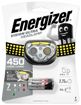 Energizer Vision Ultra Headlight 450 lumens