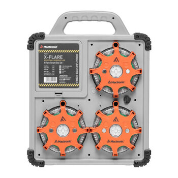 X-FLARE Set of six signal discs with automatic PSD0112 synchronization