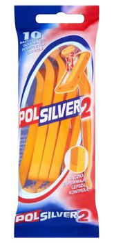 Disposable razors Polsilver 10 pcs