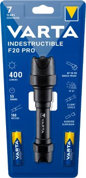 'Незаменимая' светодиодная фонарик Varta F20 PRO 6W 2AA 18711 'Незаменимая' светодиодная фонарик Varta F20 PRO 6W 2AA 18711