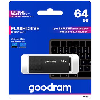 USB 3.2 USB flash drive GoodRam UME3 64GB