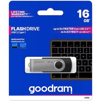 USB 3.2 USB flash drive GoodRam UTS3 16GB