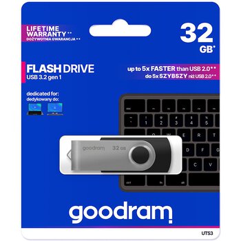 USB 3.2 USB flash drive GoodRam UTS3 32GB