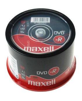 DVD-R 4.7GB 16X MAXELL 275610 cake 50 DVD-R 4.7GB 16X MAXELL 275610 cake 50