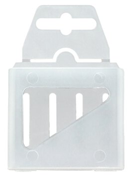 R6 AA battery box transparent