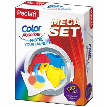Color Absorber Mega Set Paclan Wipes 25 pcs.