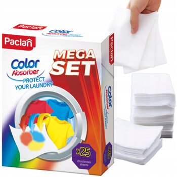 Color Absorber Mega Set Paclan Wipes 25 pcs.