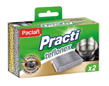 Practi Teflonex Paclan scourer 2pcs 