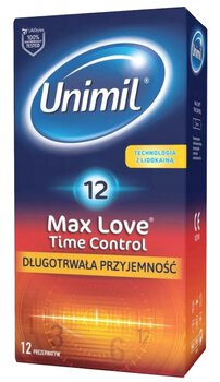 Unimil Max Love Time Control Condoms 12pack