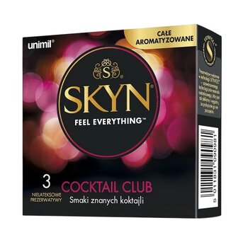Unimil Skyn Cocktail Club 3pack condoms