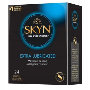 Unimil Skyn Extra Moistened Condoms 24pack
