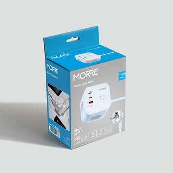 CUBE 3G 2xUSB-C Network Extender White MORRE M404