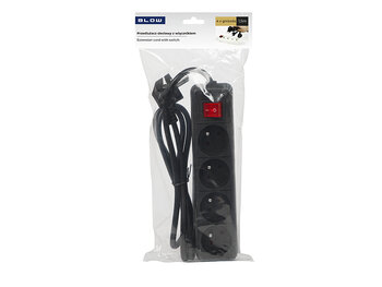 4G Power Extension Cable 1.5M Black Blow
