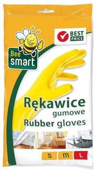 L Bee Smart Rubber Gloves Yellow
