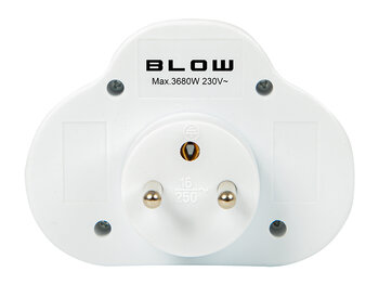 R-270WS Splitter 2 Sockets with Circuit Breaker and Ground 98-609#