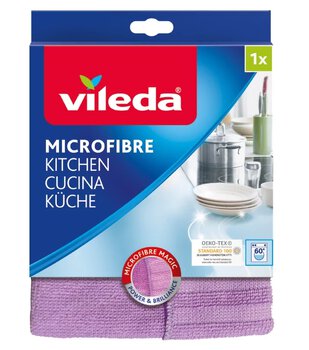 2-in-1 microfibre kitchen cloth Vileda