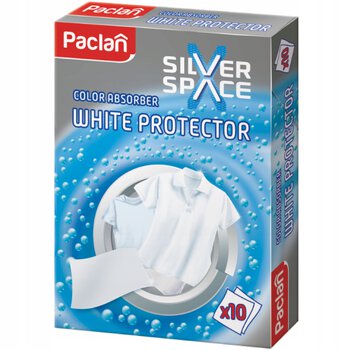 Silver Color Absorber Paclan - disposable cloths 10 pcs white